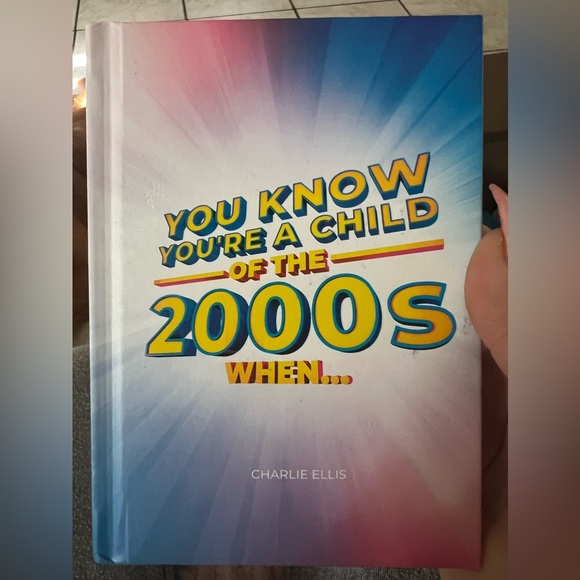 Anthropologie Coffee Table Book “You Know Your A Child Of The 2000’s” NWT - Picture 2 of 2